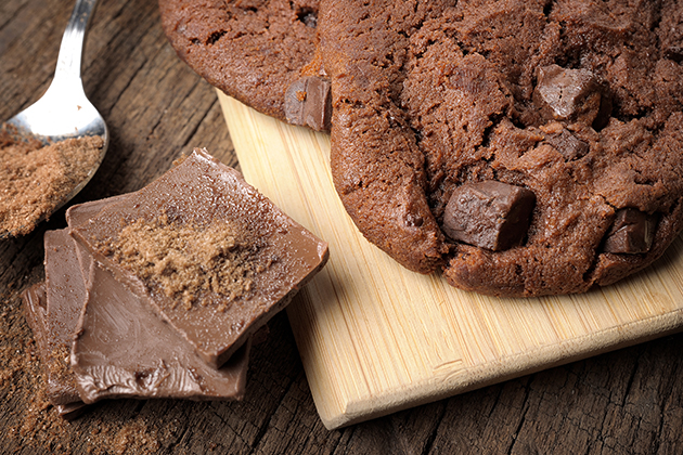 Biscuits avec morceaux de chocolat
