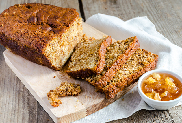 Gâteau aux pelures de banane