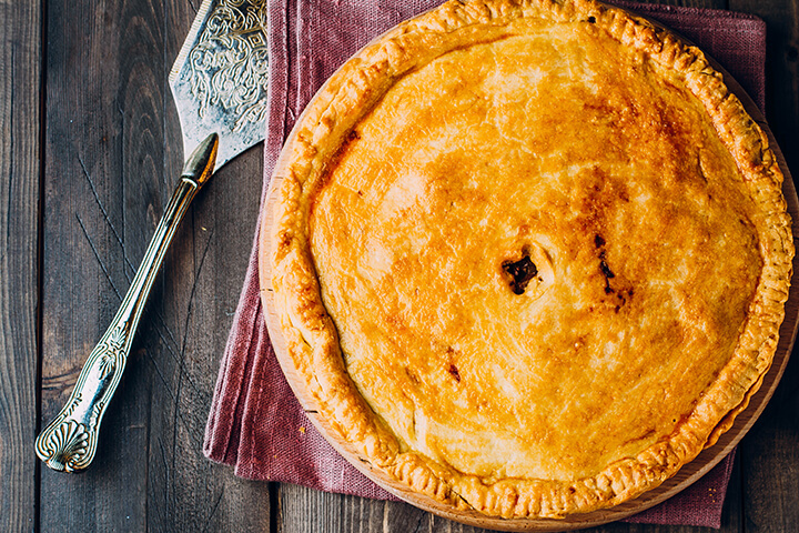 Alternative végétarienne à Noël, la tourtière de millet