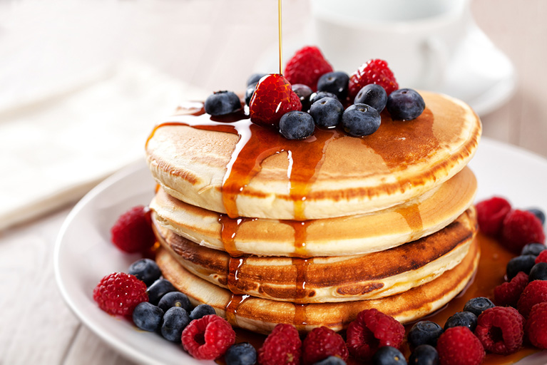 Crêpes à faire avec votre choix de substitut de produits laitiers.