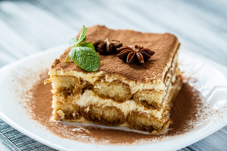 Notre meilleure recette de tiramisu sans lait, sans œufs et sans crème