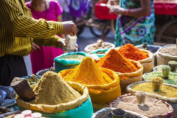 Épices en Inde, recettes de la cuisine indienne