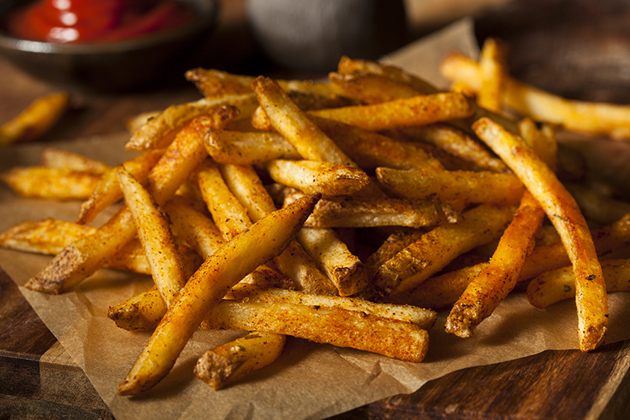 Frites assaisonnées style mexicain