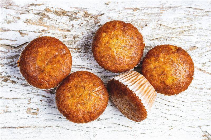 Recette au chanvre, muffins banane et chanvre