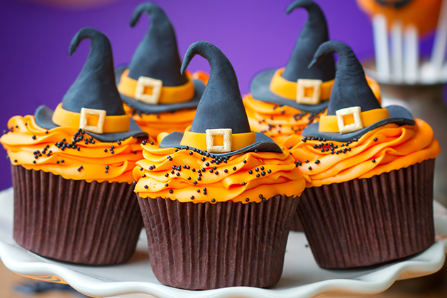 Muffins décorés pour l’Halloween