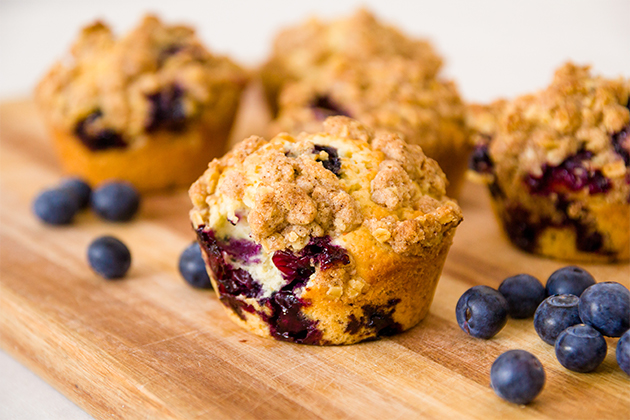 Muffins santé pour les voyages en auto