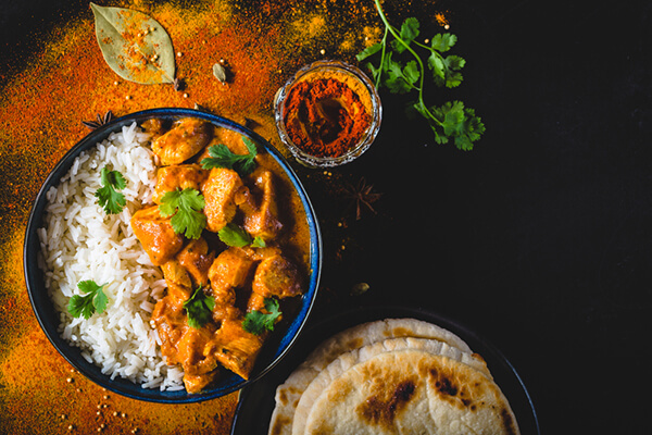 Poulet au beurre, recette facile de la cuisine indienne