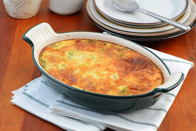 Quiche poireaux et café sans croûte