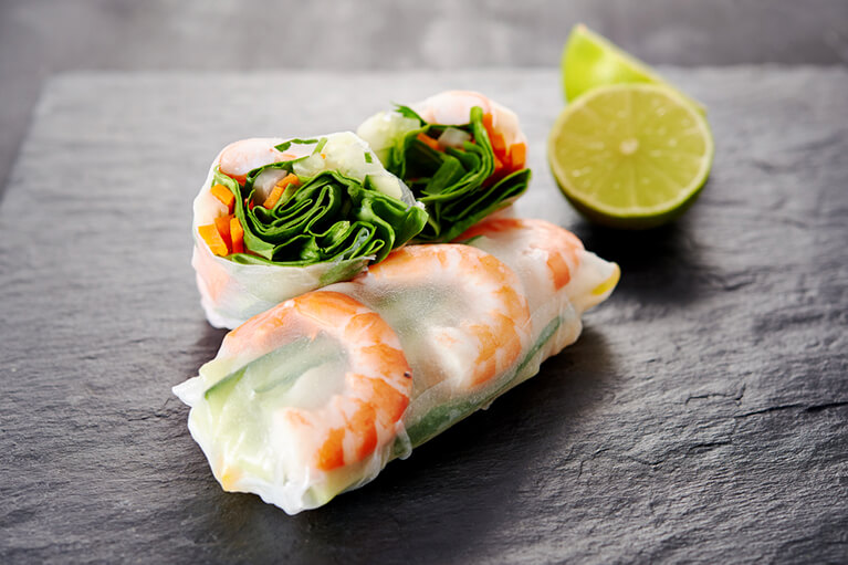 Rouleaux de printemps à faire avec ce qui traîne dans le garde-manger