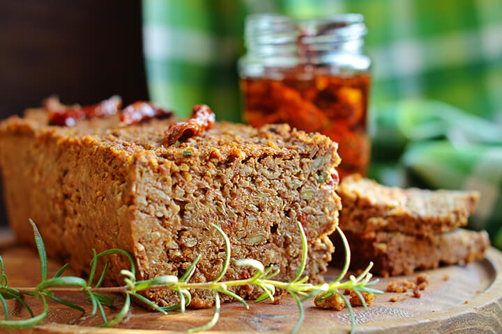 Recette végé pour Noël : le pain de viande végétarien