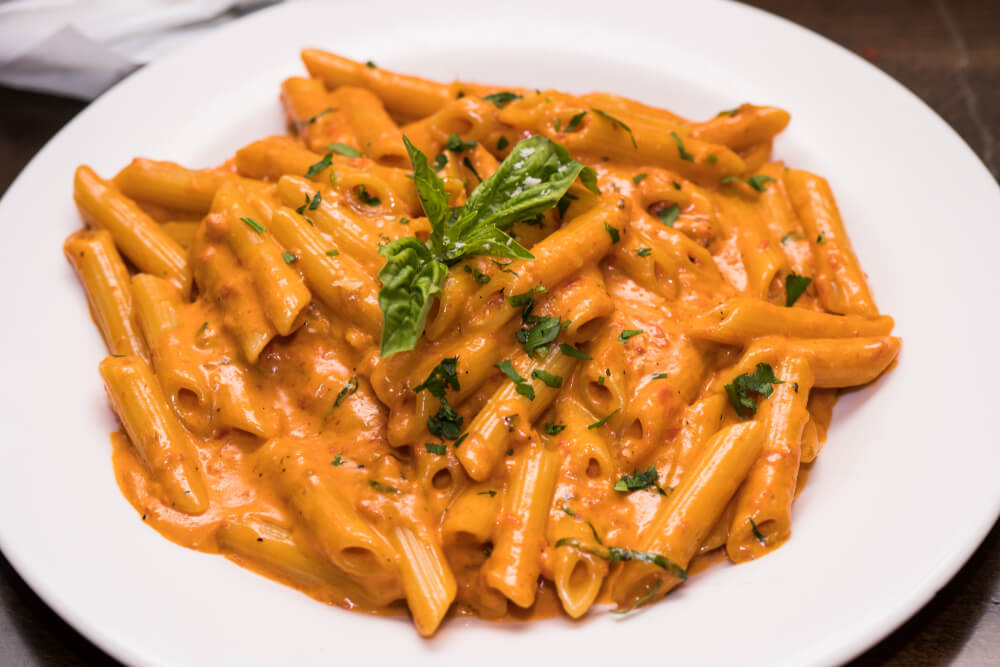 Recettes de plats de pâtes avec sauce rosÊe à essayer absolument
