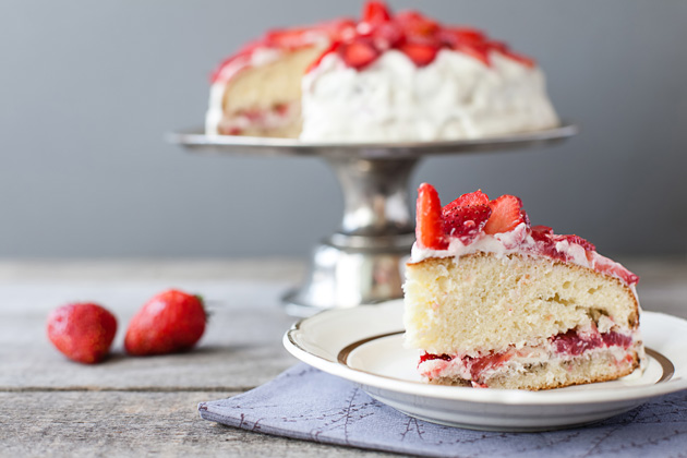 Shortcake aux fraises