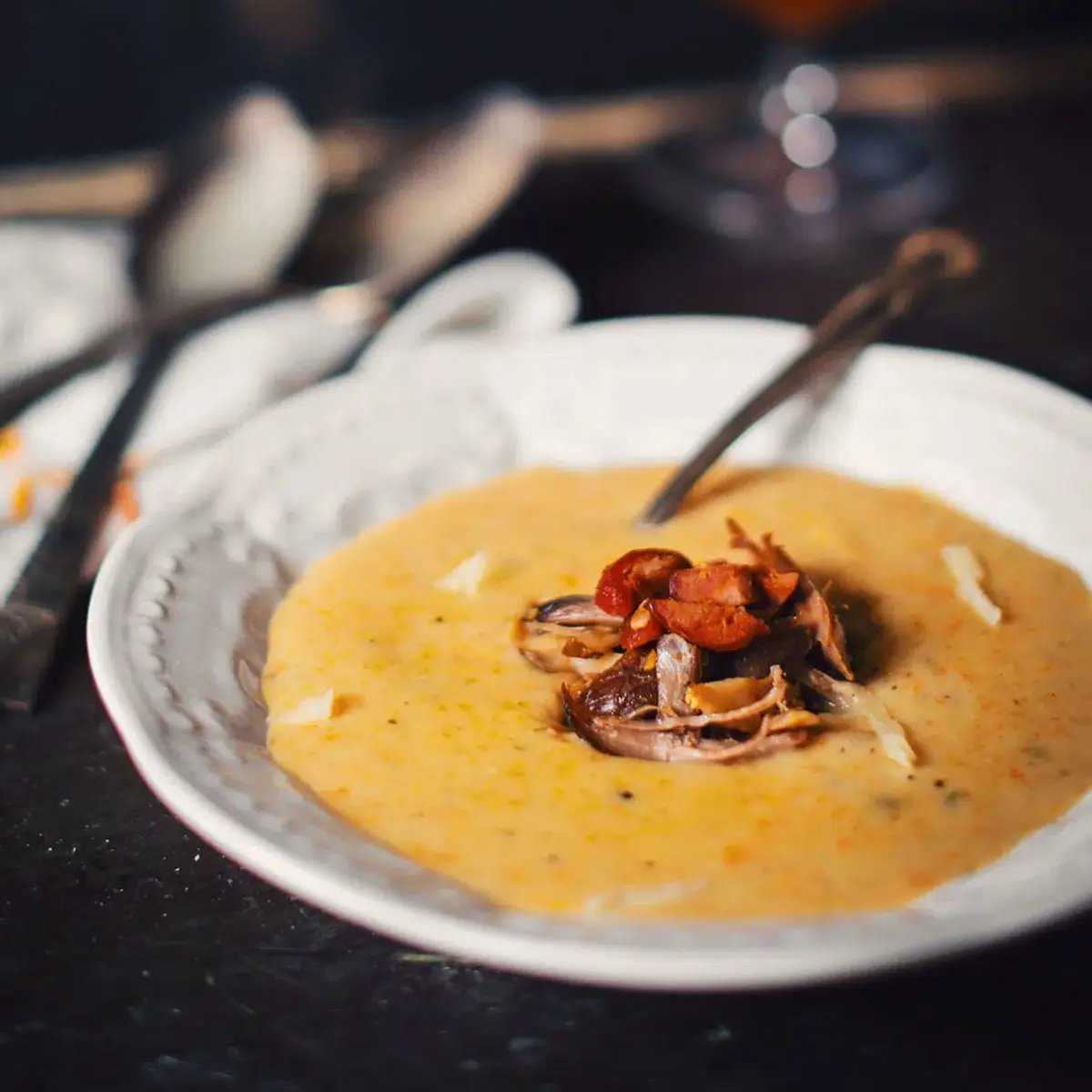 Soupe au fromage et à la bière Don de Dieu