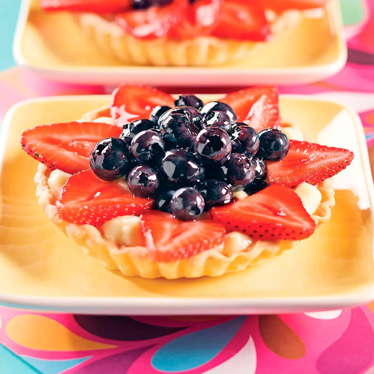 Tartelettes aux fruits frais