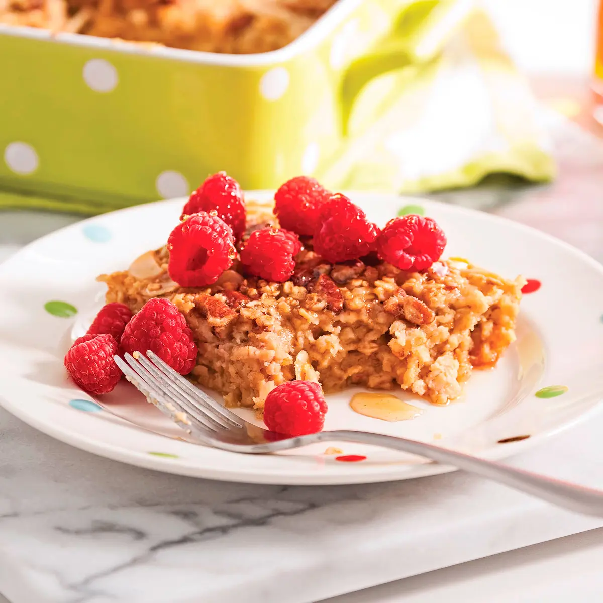 Oven baked porridge-meal