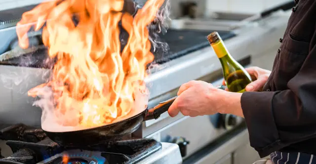 Cooking with alcohol, question of feeling!