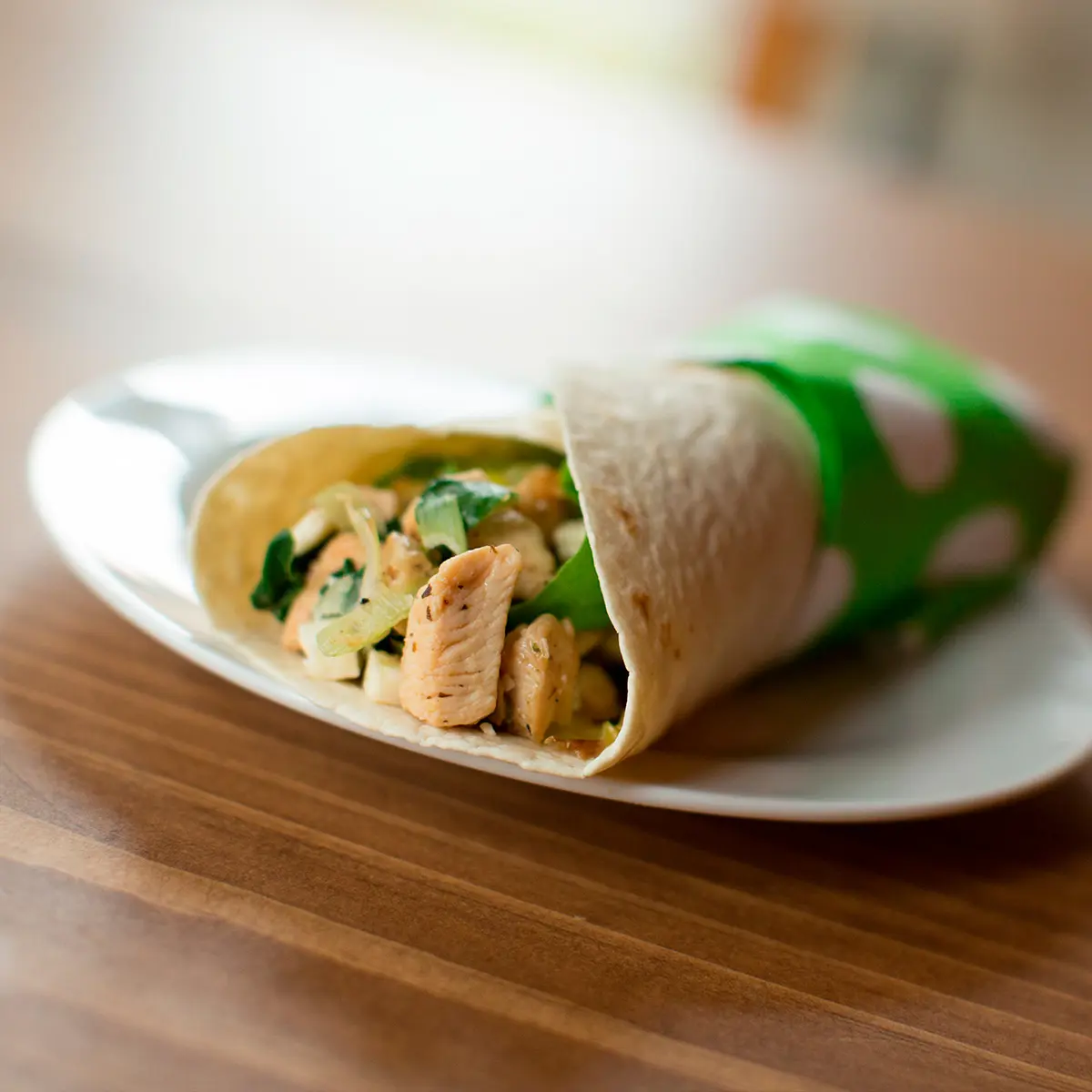 Chicken salad wrap