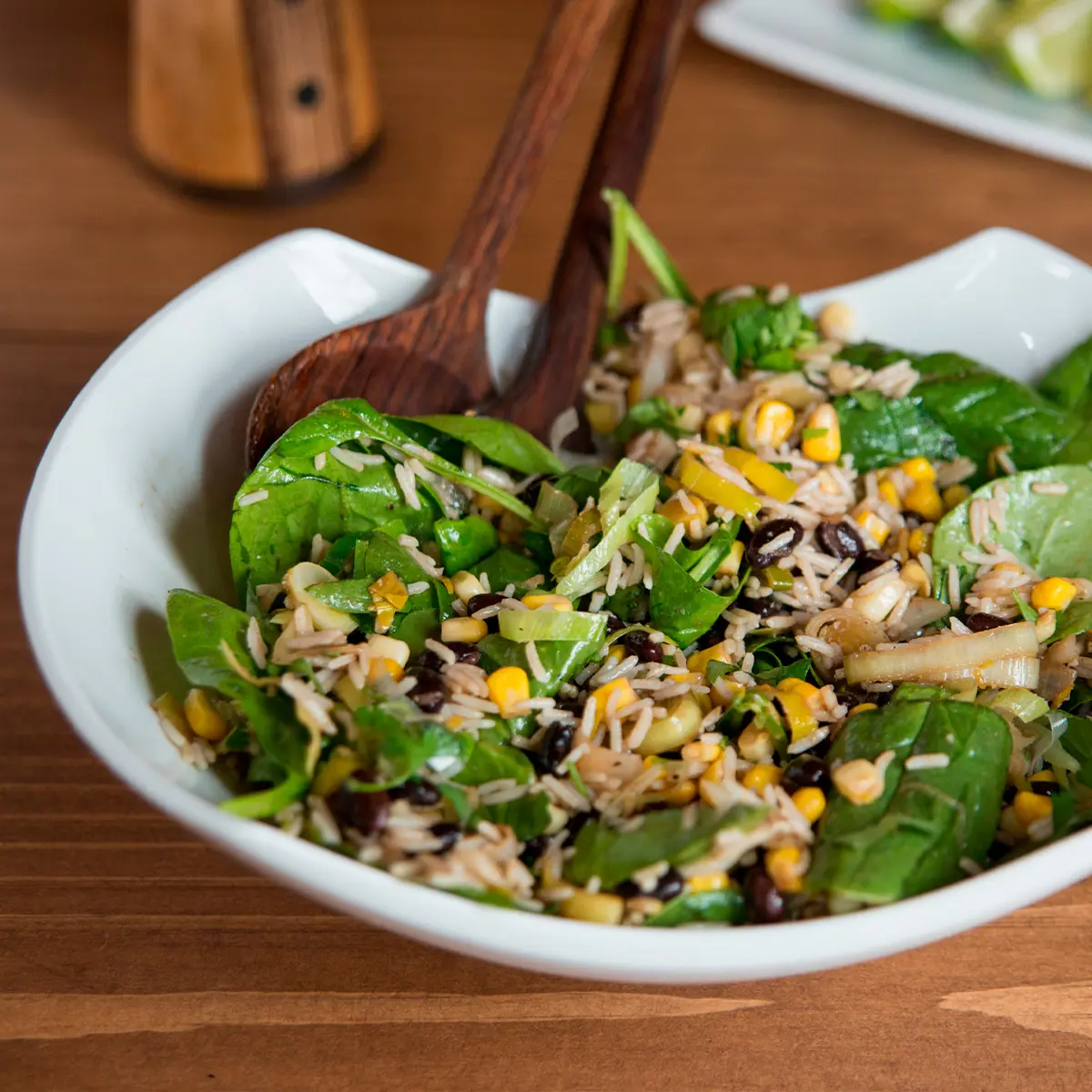 Mexican-style rice salad